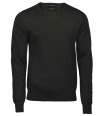 T6000 6000 Tee Jays Merino Blend Crew Neck Sweater Pine colour image